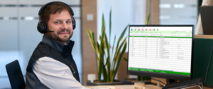 Florian Poller, Landwirt und Kundenberater bei AgrarCommander